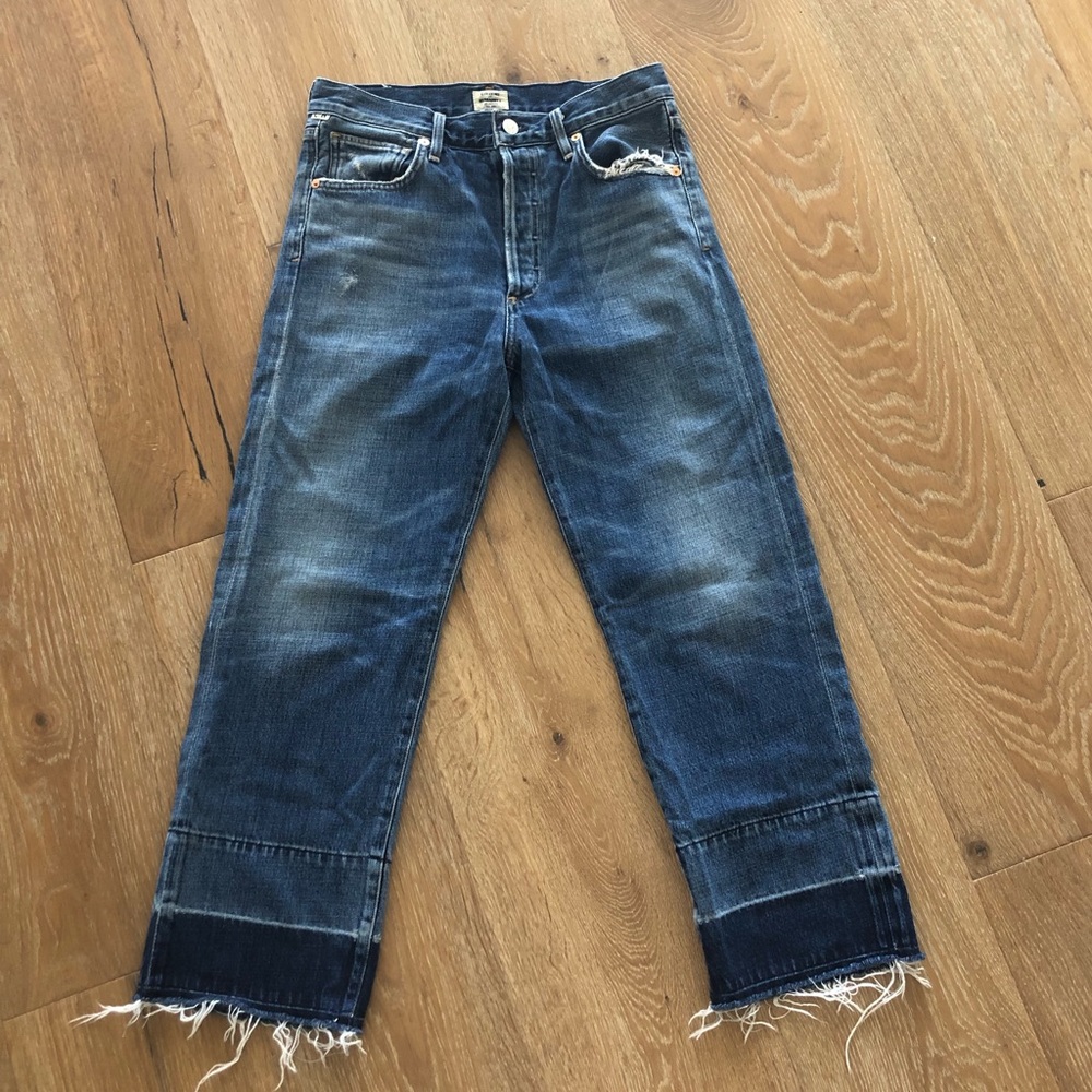 Citizens relaxed crop straight leg